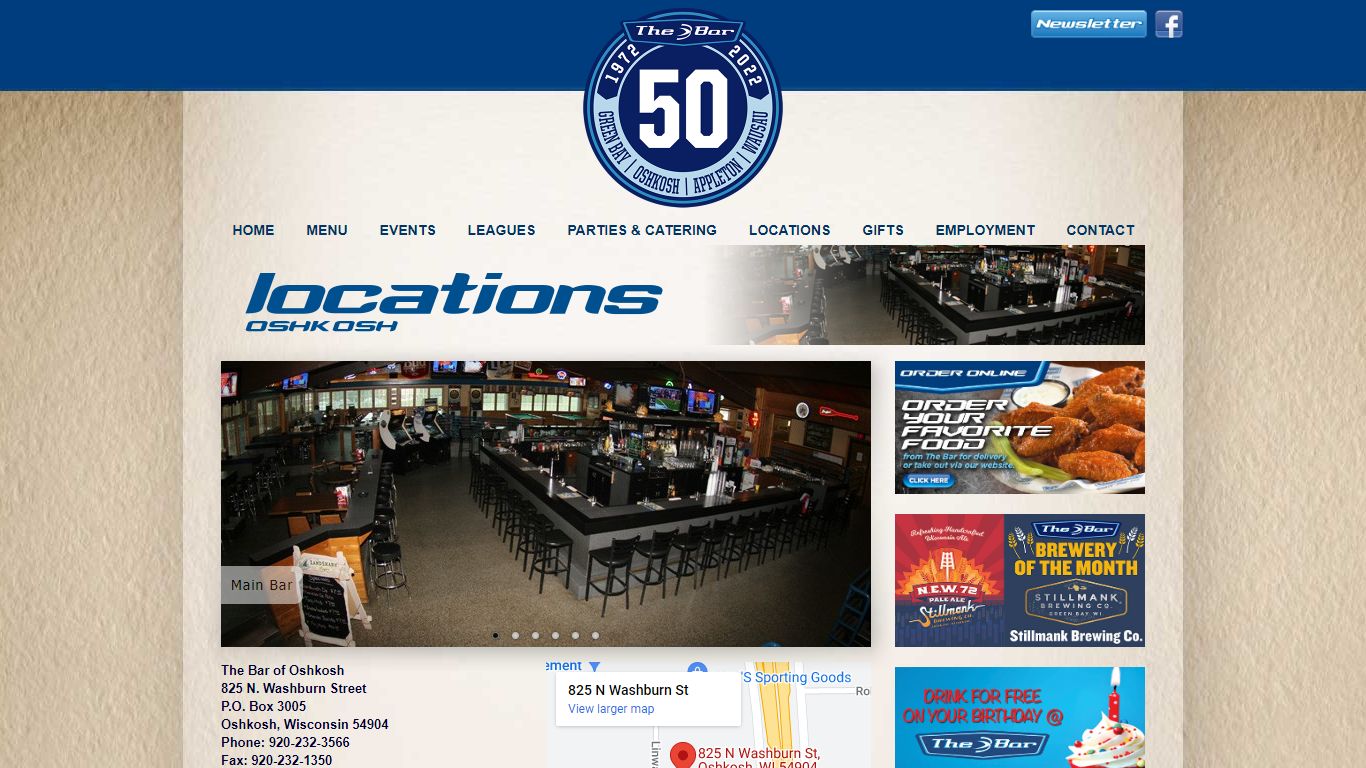 The Bar - Locations - Oshkosh